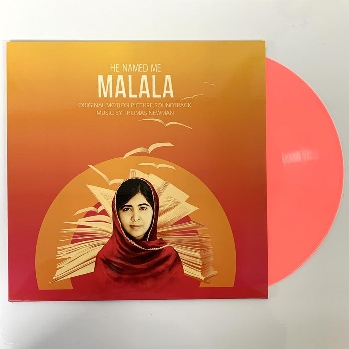 He Named Me Malala (Original Motion Picture Soundtrack) - Thomas Newman Limited 180G Pink Vinyl LP New vinyl LP CD releases UK record store sell used