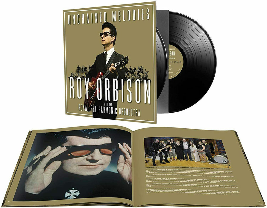 Roy Orbison & The Royal Philharmonic- Unchained Melodies 2X Vinyl LP New vinyl LP CD releases UK record store sell used