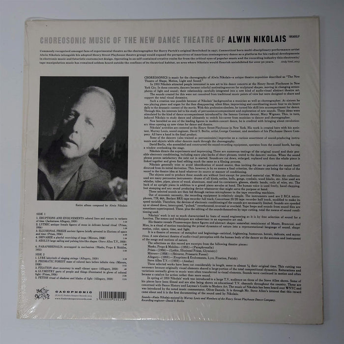 Alwin Nikolais - Choreosonic Music Of The New Dance Theatre Of Alwin Nikolais Vinyl LP