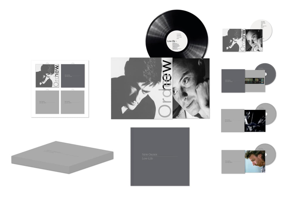 New Order - Low Life Definitive Edition 180G Vinyl LP + 2CD +2DVD + Book Box Set