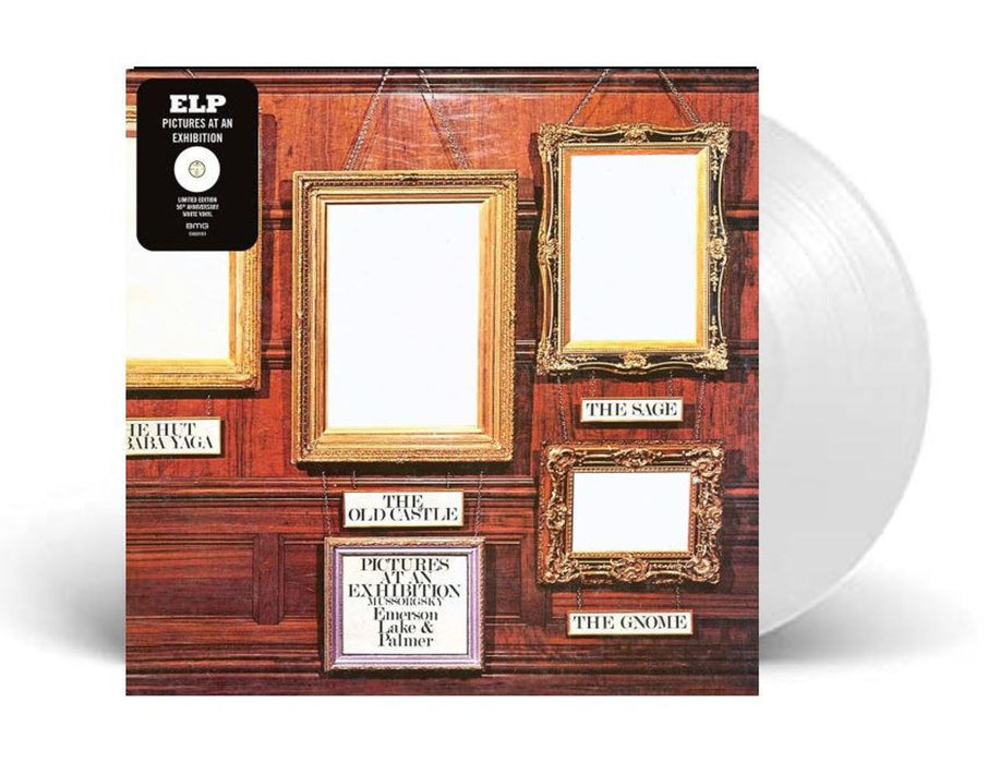 Emerson, Lake & Palmer - Pictures At An Exhibition Limited Edition 50th Anniversary White Vinyl LP Remastered