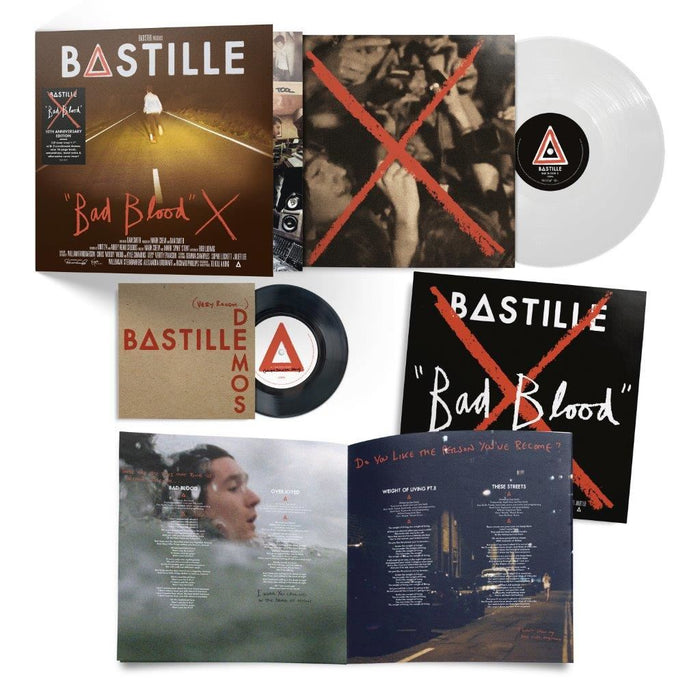 Bastille - Bad Blood X Clear Vinyl LP + 7" Single