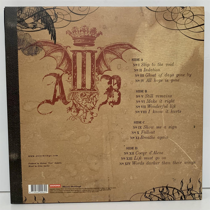 Alter Bridge - AB III 2x 180G Vinyl LP