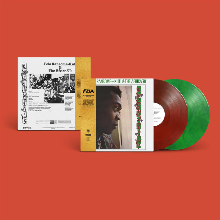 Fela Kuti - Afrodisiac 50th Anniversary Edition 2x Green & Red Vinyl LP