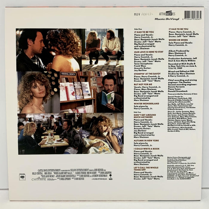 When Harry Met Sally (Music From The Motion Picture) - Harry Connick, Jr. Limited Edition Numbered 180G White Vinyl LP