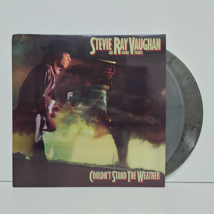 Stevie Ray Vaughan & Double Trouble - Couldn't Stand The Weather 35th Anniversary Edition 2x 180G Silver & Black Marbled Vinyl LP Resissue