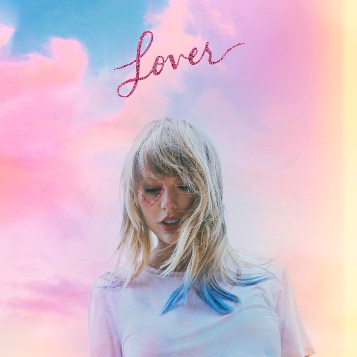 Taylor Swift - Lover 2x Baby Pink/Light Blue Vinyl LP