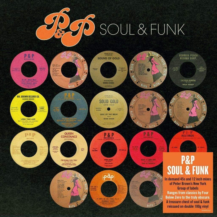 P&P Soul & Funk - V/A 2x 180G Vinyl LP