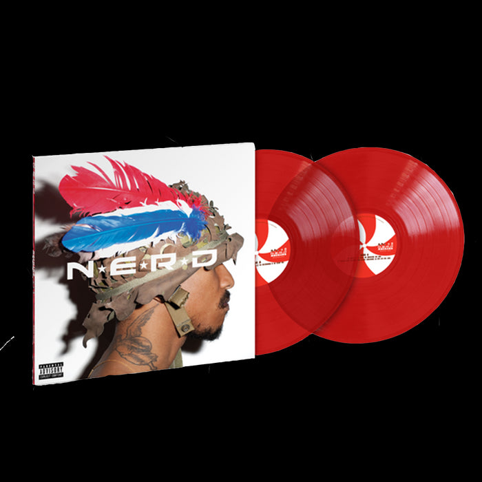 N*E*R*D - Nothing Limited Edition 2x Red Vinyl LP Reissue