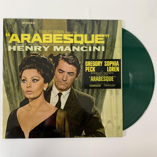 Arabesque (OST) - Henry Mancini Limited Numbered 180G Green Vinyl LP New collectable releases UK record store sell used