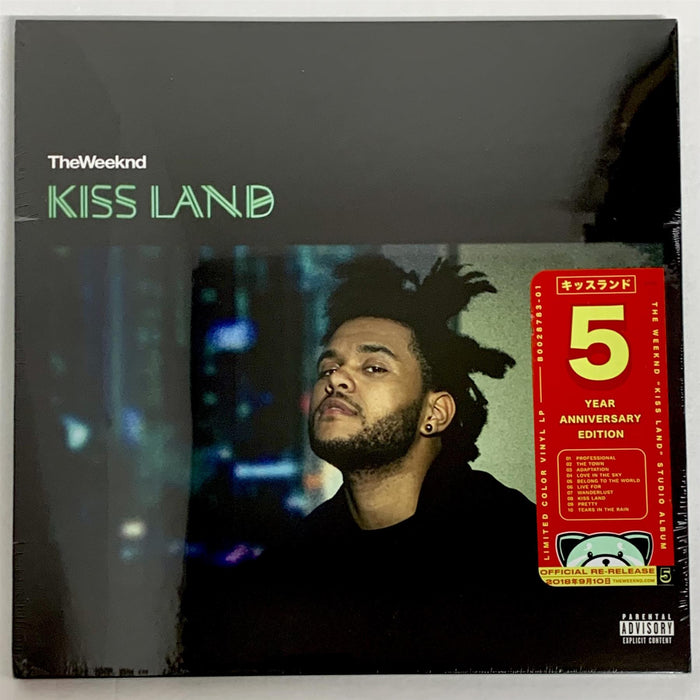 The Weeknd - Kiss Land 5th Anniversary Edition 2x Green Vinyl LP Reissue