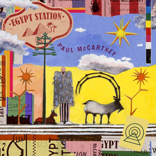Paul McCartney - Egypt Station 2LP Deluxe Edition Orange & Blue 180G Vinyl LP Concertina Sleeve New collectable releases UK record store sell used