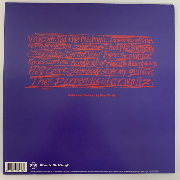 Deep Purple - Purpendicular 2x Vinyl LP Reissue