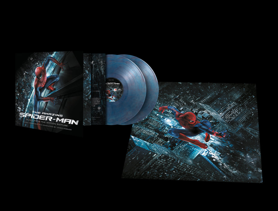 The Amazing Spider-Man OST - James Horner LTD 2x 180G Translucent Blue & Red Vinyl LP Reissue