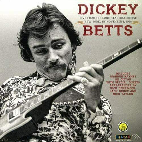 Dickey Betts- Live From The Lone Star Roadhouse 2X Blue Vinyl LP New vinyl LP CD releases UK record store sell used