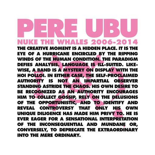 Pere Ubu - Nuke The Whales 2006-2014 4x Vinyl LP Box Set New vinyl LP CD releases UK record store sell used