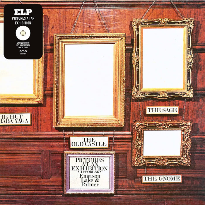 Emerson, Lake & Palmer - Pictures At An Exhibition Limited Edition 50th Anniversary White Vinyl LP Remastered