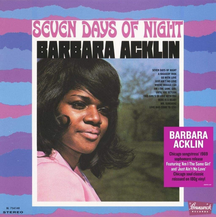 Barbara Acklin - Seven Days Of Night 180G Vinyl LP Reissue