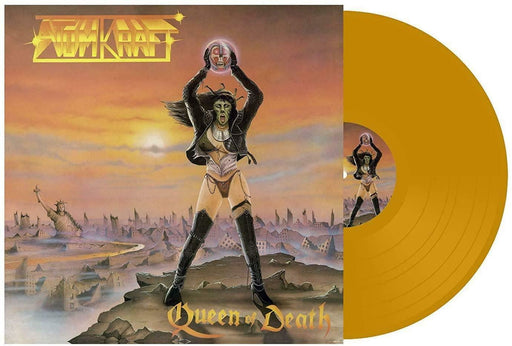 Atomkraft - Queen Of Death Limited Edition Mustard Vinyl LP New vinyl LP CD releases UK record store sell used