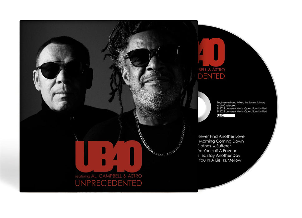 UB40 ft. Ali Campbell & Astro - Unprecedented New vinyl LP CD releases UK record store sell used