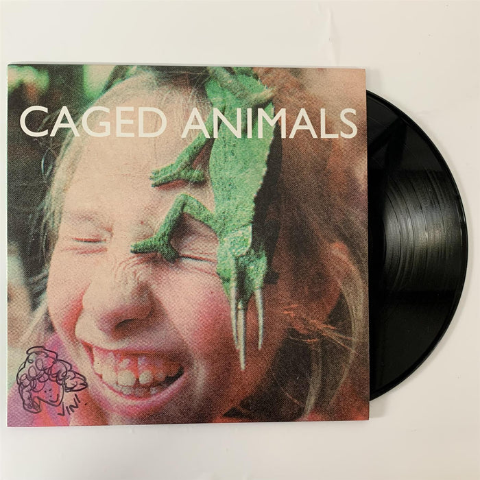 Caged Animals - In The Land Of The Giants Limited Edition Signed Vinyl LP + CD New collectable releases UK record store sell used