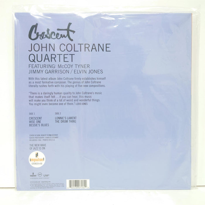 The John Coltrane Quartet - Crescent 180G Vinyl LP Reissue