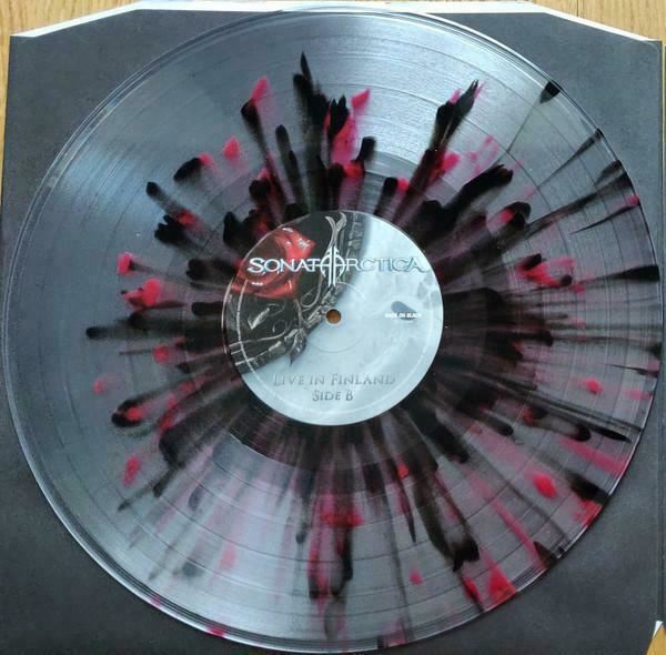 Sonata Arctica - Live In Finland Limited Edition 2x Clear Splatter Vinyl LP Reissue