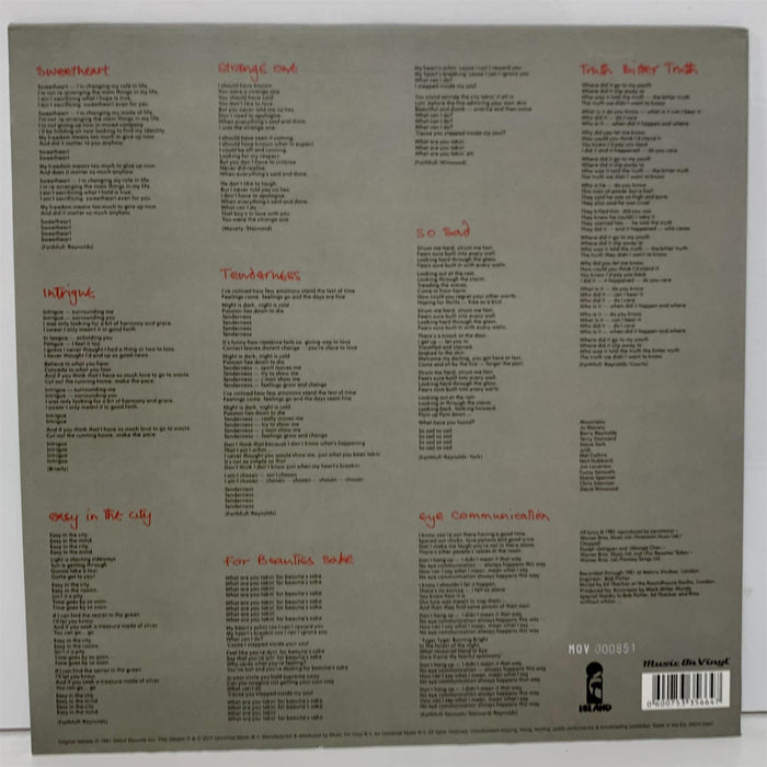 Marianne Faithfull - Dangerous Acquaintances Limited Numbered 180G White Vinyl LP