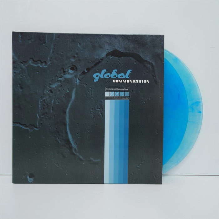 Global Communication - Pentamerous Metamorphosis Retranslated From 'Blood Music' By Chapterhouse Limited Edition 2x 180G Translucent Blue Marbled Vinyl LP