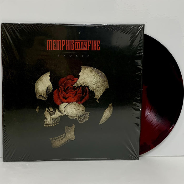 Memphis May Fire - Broken Red & Black Vinyl LP 45RPM