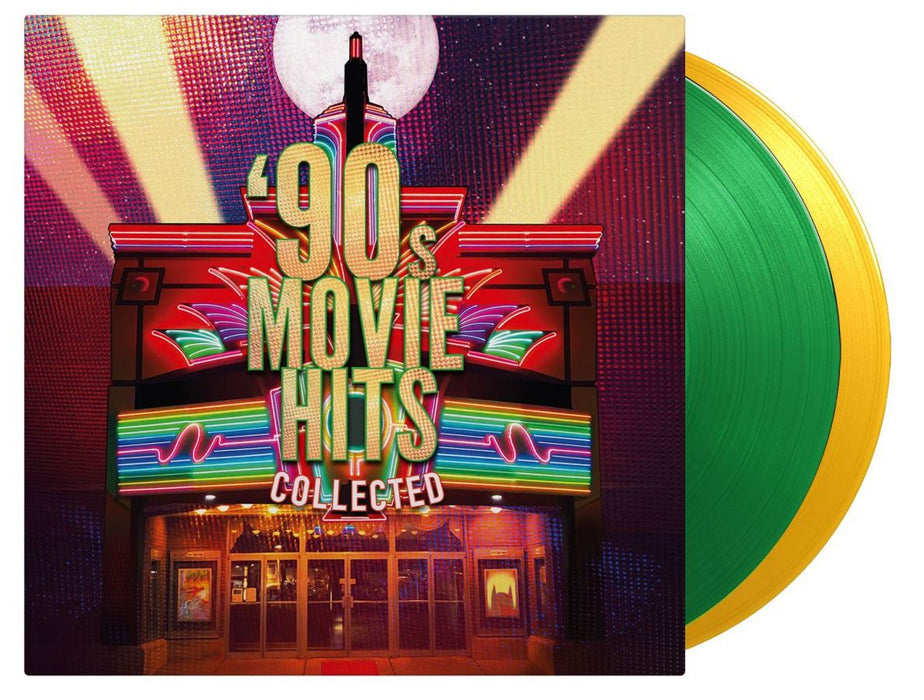 90s Movie Hits Collected - V/A Limited Edition 2x 180G Green / Yellow Vinyl LP
