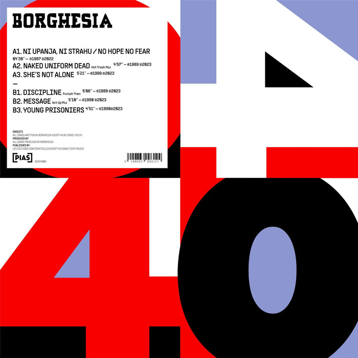 Borghesia - [PIAS] 40 Vinyl EP