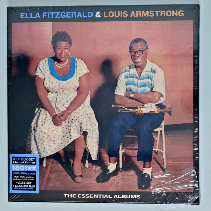 Ella Fitzgerald & Louis Armstrong - The Essential Albums Limited Edition 3x Vinyl LP Box Set