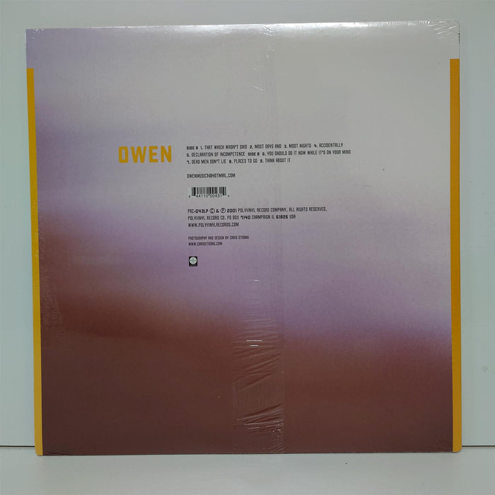 Owen - Owen Limited Edition Yellow Vinyl LP