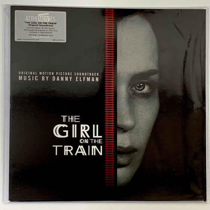 The Girl On The Train - Danny Elfman Limited Numbered 180G Red Vinyl LP