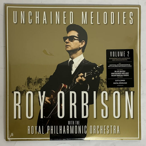 Roy Orbison & The Royal Philharmonic- Unchained Melodies 2X Vinyl LP New vinyl LP CD releases UK record store sell used