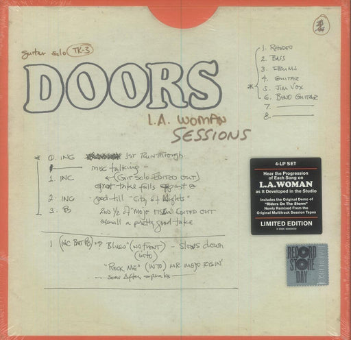 The Doors - L.A. Woman Sessions 4x Vinyl LP Box Set RSD 2022 New collectable releases UK record store sell used