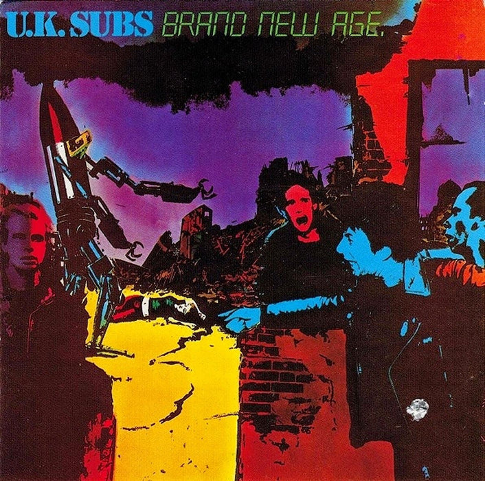 UK Subs - Brand New Age Collectors Edition 2x Pink & Yellow 10" Vinyl LP Reissue