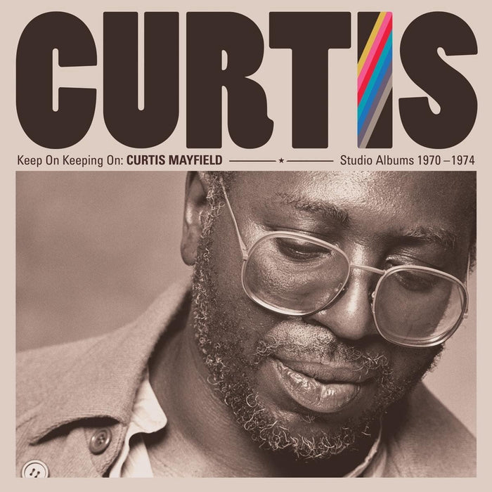 Curtis Mayfield - Keep On Keeping On: Curtis Mayfield Studio Albums 1970-1974 4CD Boxset