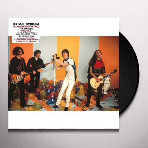 Primal Scream – Maximum Rock'N'Roll The Singles Volume 2 2x Standard Vinyl LP New vinyl LP CD releases UK record store sell used