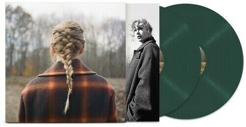 Taylor Swift - Evermore Deluxe Edition 2x Green Vinyl LP