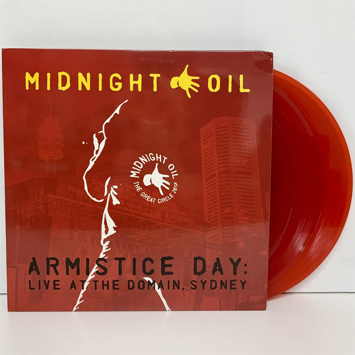 Midnight Oil - Armistice Day: Live At The Domain, Sydney Limited Edition Numbered 3x Red Vinyl LP
