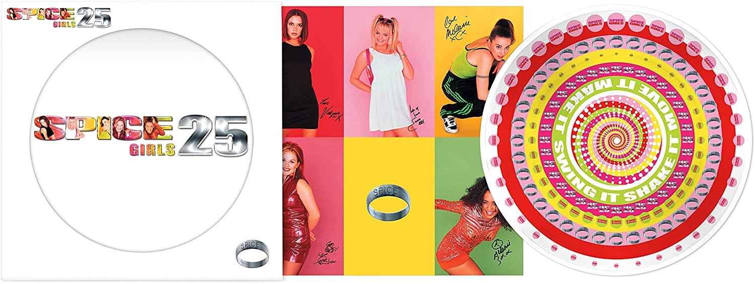 Spice Girls - Spice 25th Ann Limited Zoetrope Picture Disc Vinyl LP New vinyl LP CD releases UK record store sell used