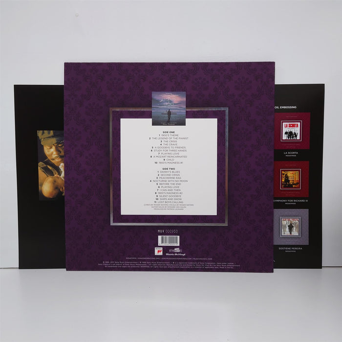 The Legend Of 1900 (Original Motion Picture Soundtrack) - Ennio Morricone Limited Edition 180G Transparent Vinyl LP Reissue