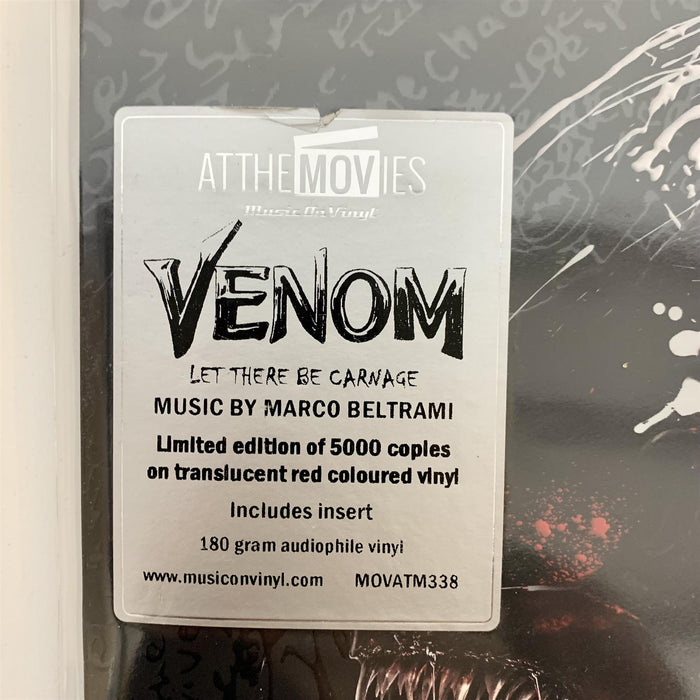 Venom: Let There Be Carnage (Original Motion Picture Soundtrack) - Marco Beltrami Limited Edition Red Vinyl LP