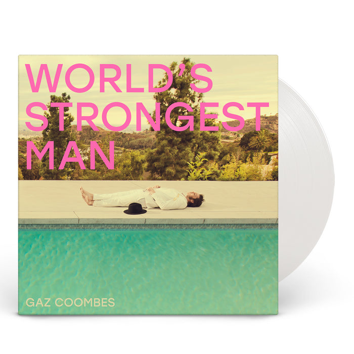 Gaz Coombes - World's Strongest Man  Limited Edition Coconut Vinyl LP Reissue