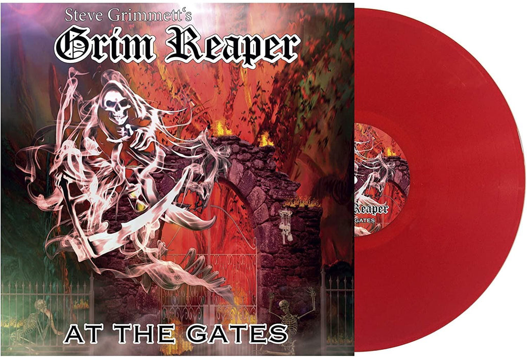 Steve Grimmett's Grim Reaper - At The Gates Limited Edition 2x Transparent Red Vinyl LP