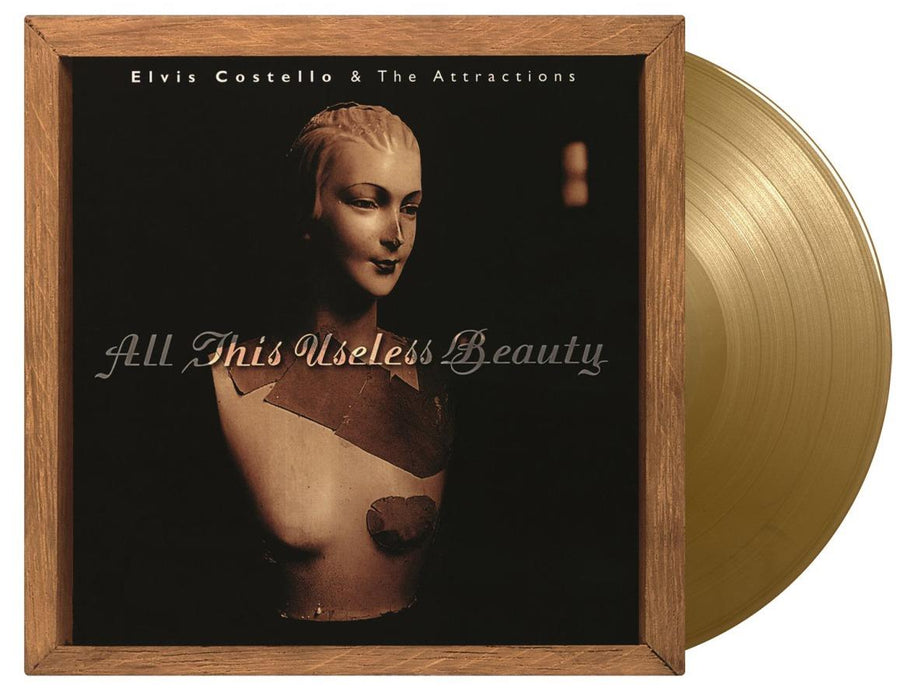 Elvis Costello & The Attractions - All This Useless Beauty Limited Edition 180G Gold Vinyl LP