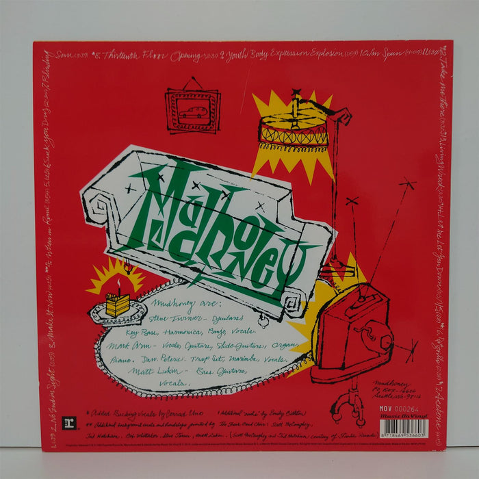Mudhoney - Piece Of Cake Limited Edition 180G Red Vinyl LP Reissue
