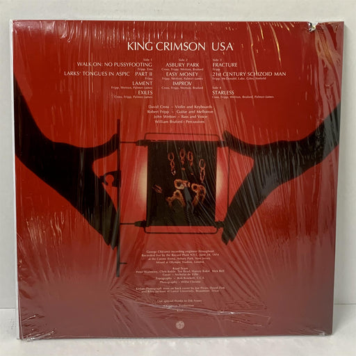 King Crimson - USA Limited Edition 2x 200G Vinyl LP New collectable releases UK record store sell used